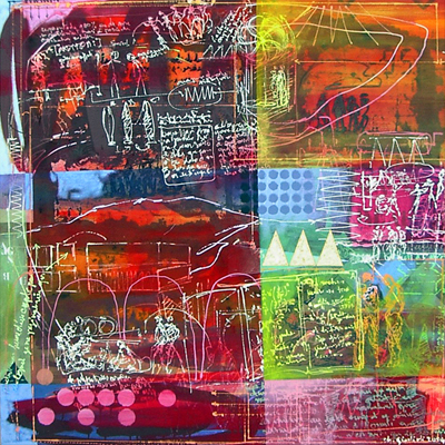 c'est pourtant simple, 120x120cm