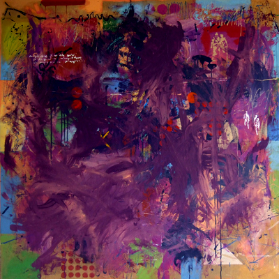 vie de l'esprit, 120x120cm